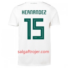 Mexico Fodboldtrøjer Hernandez 15 Udebanesæt VM 2018